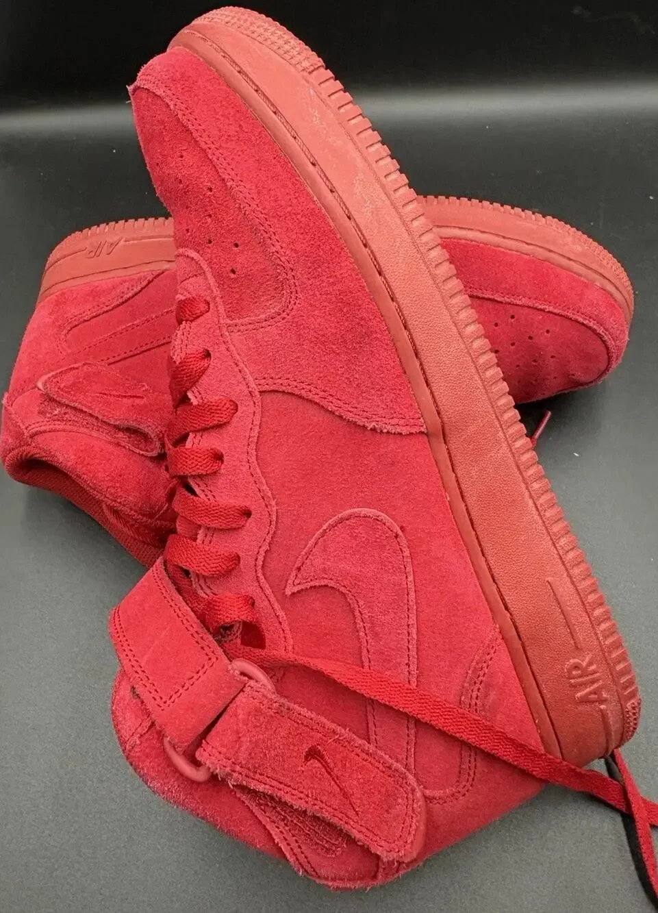 Size 11.5- Nike Air Force 1 Mid '07 Red October 2016 Rare